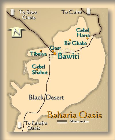 OASIS DE BAHARIYA, Ruta-Egipto (1)